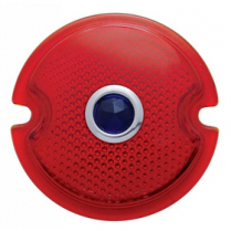 1933-36 Ford Car & 46-52 P/U Tail Light Lens with Blue Dot