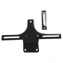 1933-36 Ford Car/P/U Front License Plate Bracket - Black