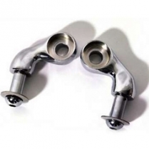 <N/A> 1928-34 Ford Lower Shock Mounts - Plain Steel