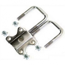 <N/A> 1928-34 Ford Front U-Bolt Kit - Plain Steel