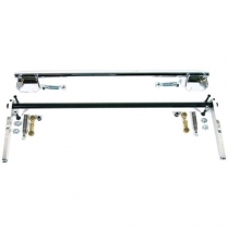 1962-67 Nova Rear Sway Bar Kit - Plain Steel