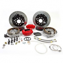 1964-77 GM A-Body 13" SSs4+ 10/12 Bolt Rear Brakes Black Cal