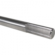 Aluminum Steering Shaft - 3/4"-36 Spline 14" with 2" Spline