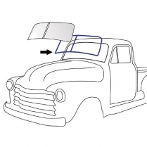 1947-53 Chevy & GMC Pickup Truck Deluxe Windshield Seal