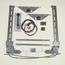 1947-54 GM Pickup Power Window Kit w/o Factory Vents