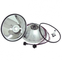 1935-36 Ford Pass & 39-39 P/U Halogen Reflector Kit - 8" Dia