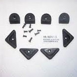 1935 Ford Passenger Car Rubber Hood Bumper Kit