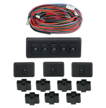 <N/A> Illuminated Rocker 4-Door Switch Kit