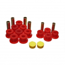 Dodge Ram Leaf Spring Bushing Set - Red