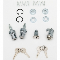 1952-53 Chevy/GMC P/U Lock Set 2 Door, 1 Ign & 1 Glove Box