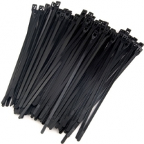 11" Low Profile Cable Tie 50 lb - 100 count