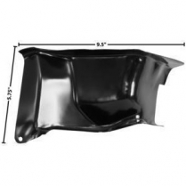 1955-59 GM PU RH Front Lower Inner Door Hinge Pillar Pocket