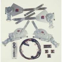1955-57 Chevy Front/Rear 4 Door Convertible Power Window Kit