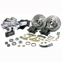 1955-64 Chevy Car Hydrastop Stock Spindles Front Brake Kit
