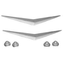 1957 Chevy Pickup Truck Fender 3100 Emblems