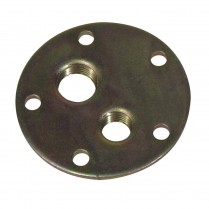 5 Hole Bolt On Plate with Female 3/8" NPT  & 1/4" NPT Thread