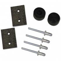 1960-61 Chevy & GMC Pickup Truck Hood Bumpers