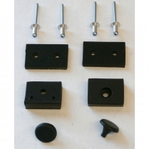 1962-66 Chevy & GMC Pickup Truck Rubber Hood Bumpers