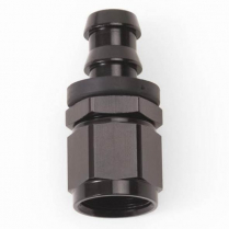 -6 AN Straight Twist-Lok Fitting - Black