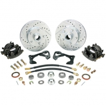 1964-67 Nova Front Brake Kit with Stock Spindles