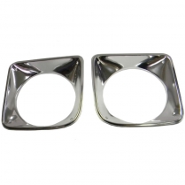 1967-68 Chevy & GMC Pickup Aluminum Headlight Bezel