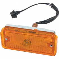 1967-68 Chevy Pickup Truck Amber Left Park Light Assembly
