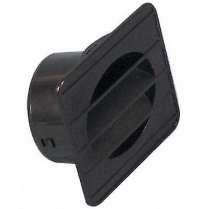 1967-72 Chevy & GMC Pickup Left Defroster Top Vents - Black