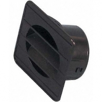 1967-72 Chevy & GM Pickup Right Defroster Top Vents - Black