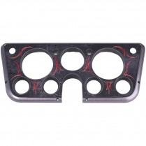1967-72 Chevy & GMC Truck Gauge Bezel - Pinstriped