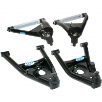 1967-69 Camaro, 68-74 Nova Upper & Lower A-Arm Set - Black