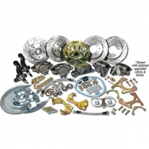 1967 Nova Complete Front & Rear Brake Kit - Drop Spindle