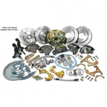 1967 Chevelle Compete Front & Rear Brake w/Stock Spindles