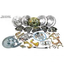 1968-72 Chevelle Complete Front/Rear Disc Brake Stock