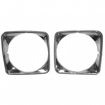 1969-72 Chevy Pickup Truck Chrome Headlight Bezel