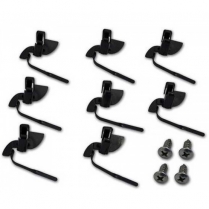 1969-72 Chevy & GMC Pickup Taillight Bezel Clip & Screw Kit