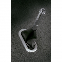 Transmission E-Brake Boot with Trim Ring - Satin Alum