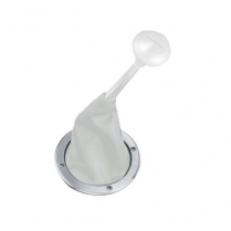 Hot Rod Shifter Boot Billet Trim Ring Only - Satin Alum