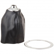 Classic Round Shifter Boot with Trim Ring - Stainless