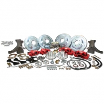 1971-72 Chevy & GMC P/U Front & Rear Comp Brake Kit - 6-Lug