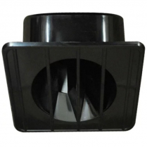 1967-72 Chevy & GM Pickup Right Defroster Top Vent - Black