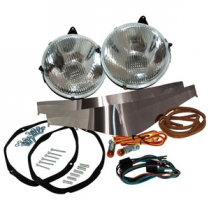 1937-38 & 39 Ford Standard Pass Car Halogen Conversion Kit