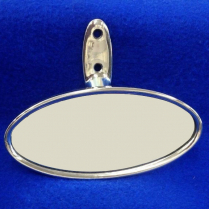 1937-48 Ford Convertible Polished Stainless Rear View Mirror