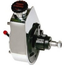 GM Power Steering Pump & Cap, Must II & T-Bird Rack - Chrome