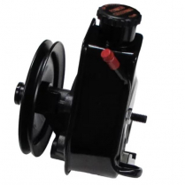 Saginaw Type I P/S Pump w/1 Groove Press-On Pulley - Black