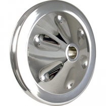 Power Steering Bolt-On 1-Groove 5- 3/4" Pulley - Satin Alum