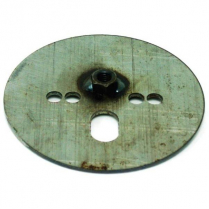 Airspring Pattern Plate with 7/16" Nut Centered - 5-1/2" OD