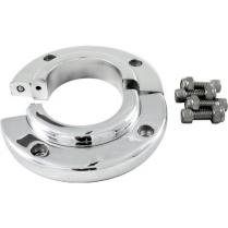 Steering Column Swivel Floor Mount Split 2-1/4" - Polished
