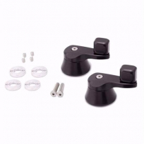 Pro-Touring Billet Interior 1/4 Window Crank (Mopar) - Black