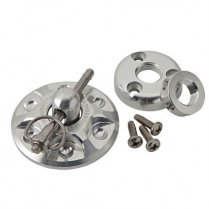 Universal Round Hood Pin Kit - Black