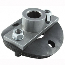 Half Rag Joint, Steering Box Side - 3/4"-30 Spline